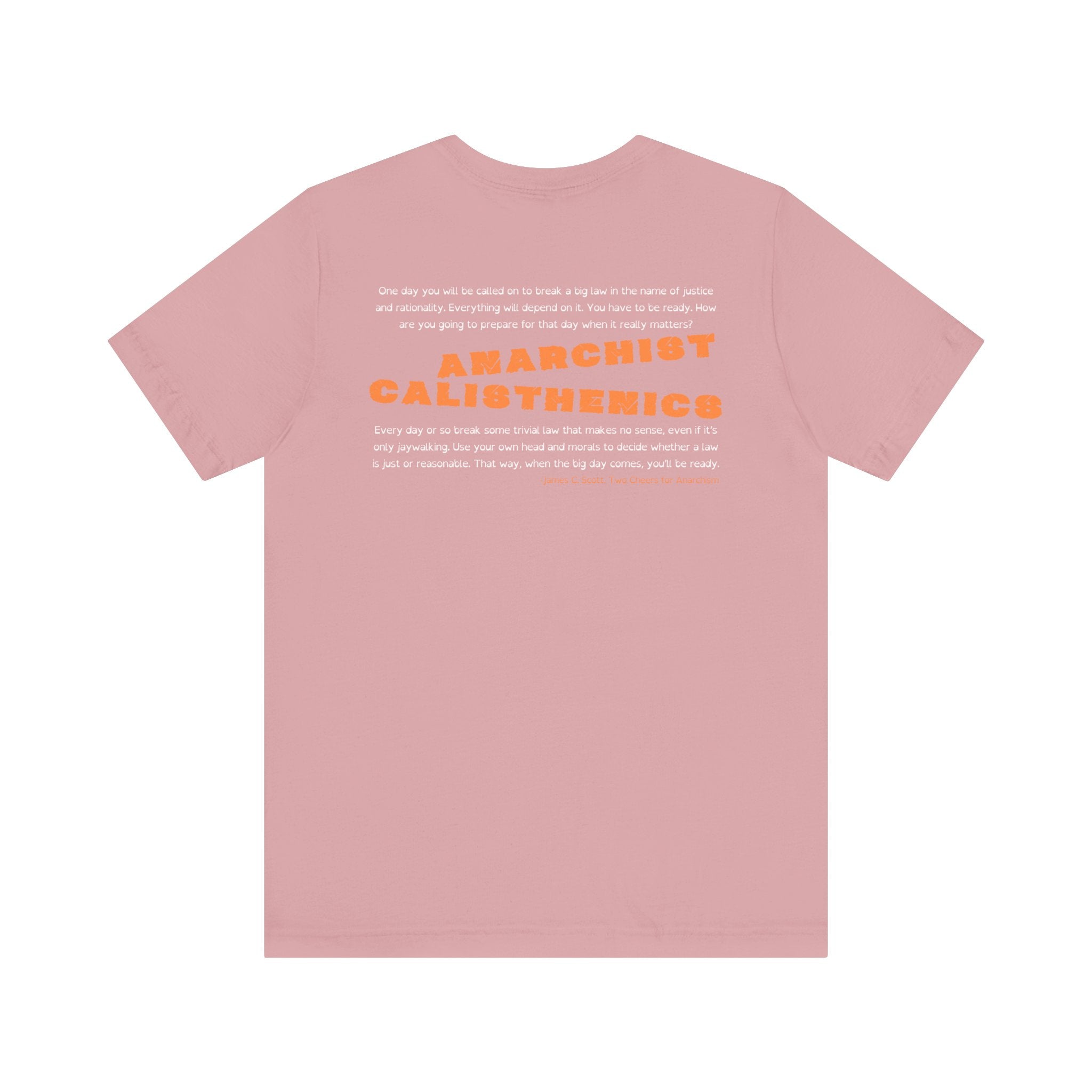 Anarchist Calisthenics- Jersey Short Sleeve Tee