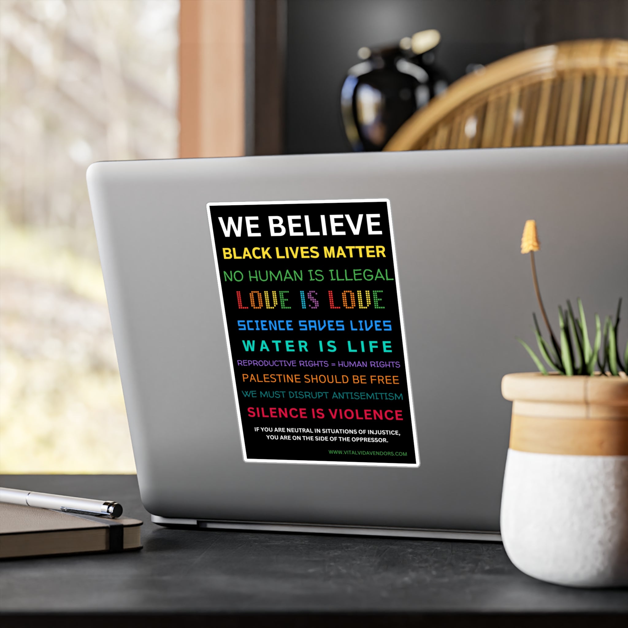 We Believe Vinyl Decal