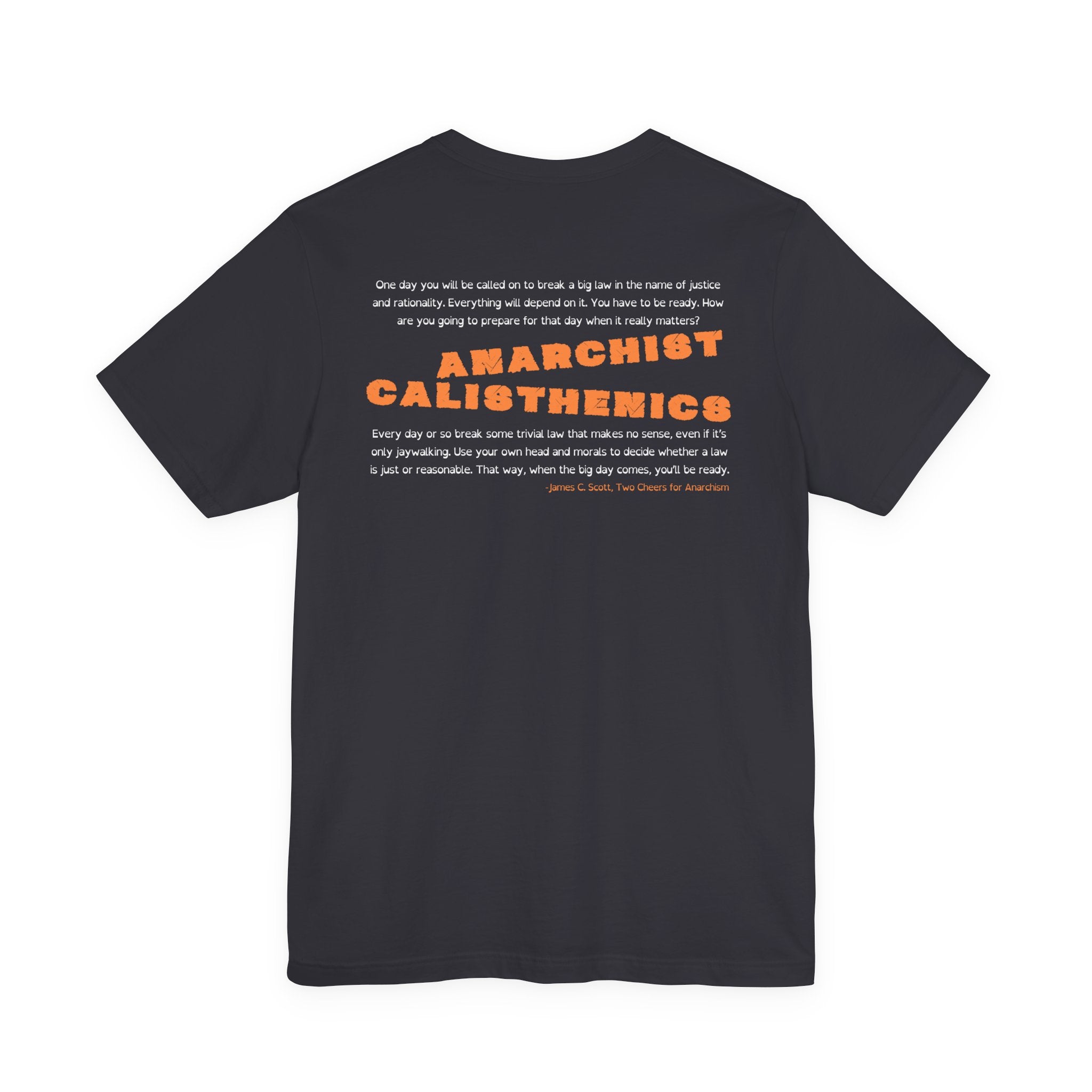 Anarchist Calisthenics- Jersey Short Sleeve Tee