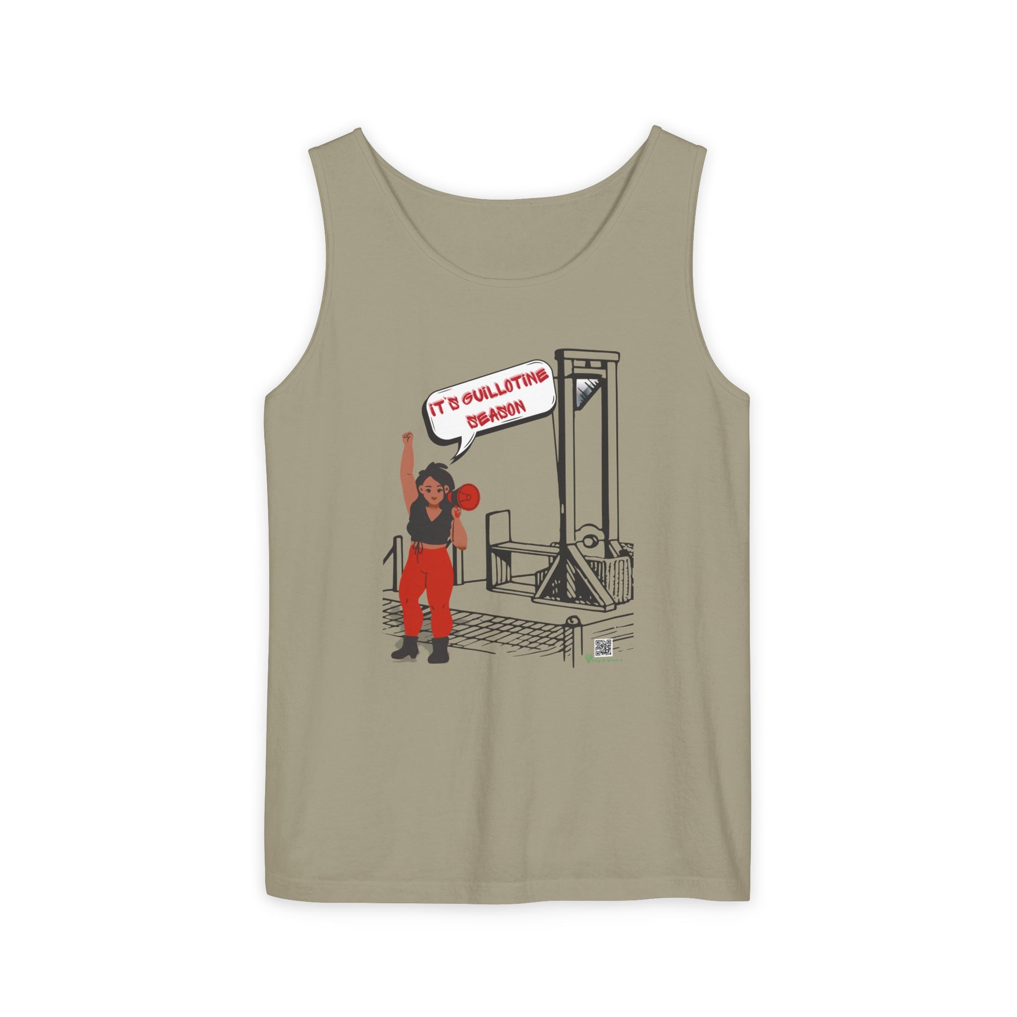 Guillotine Season Tank Top – Anti-Fascist Protest Apparel
