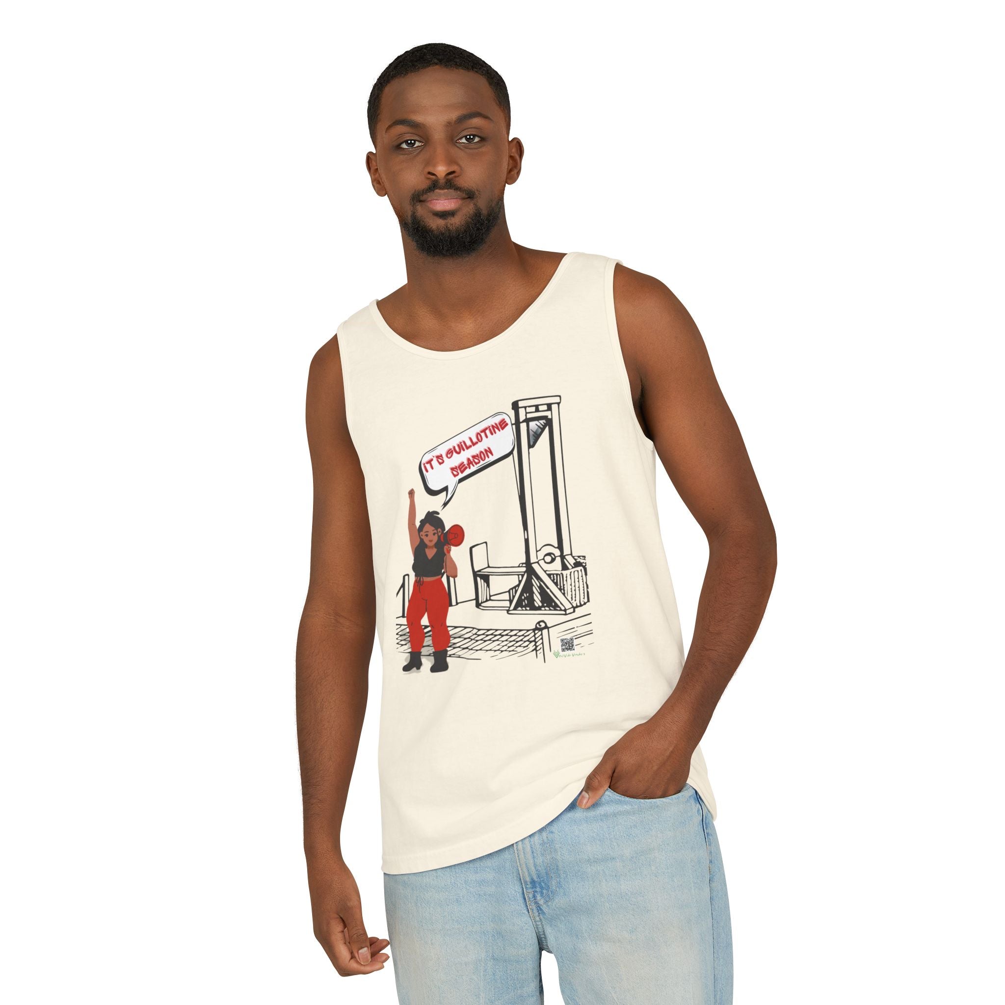 Guillotine Season Tank Top – Anti-Fascist Protest Apparel