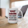 Guillotine Season Mug – Anti-Fascist Coffee Cup