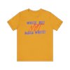 White, But NOT MAGA White – Anti-Fascist Ally Tee