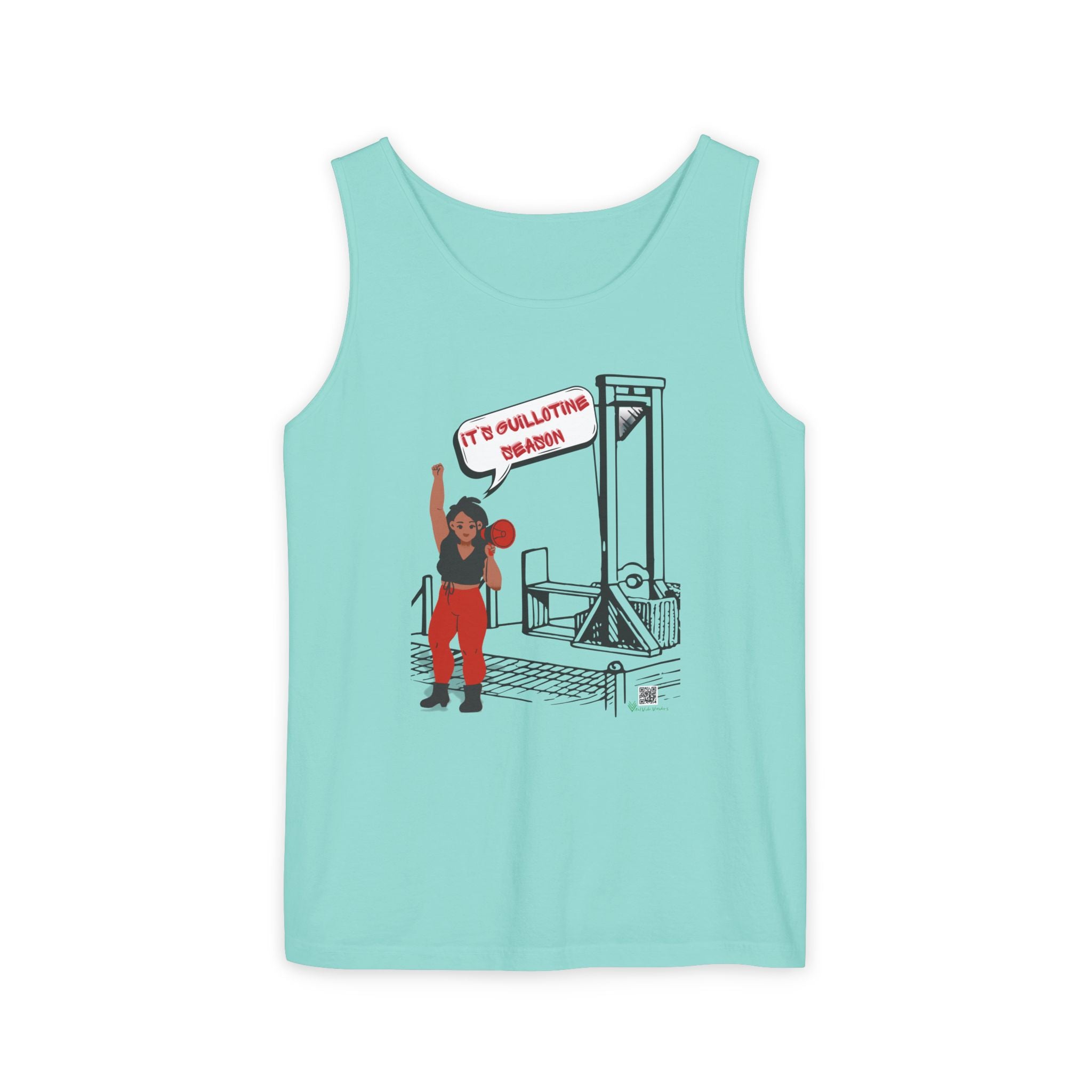 Guillotine Season Tank Top – Anti-Fascist Protest Apparel