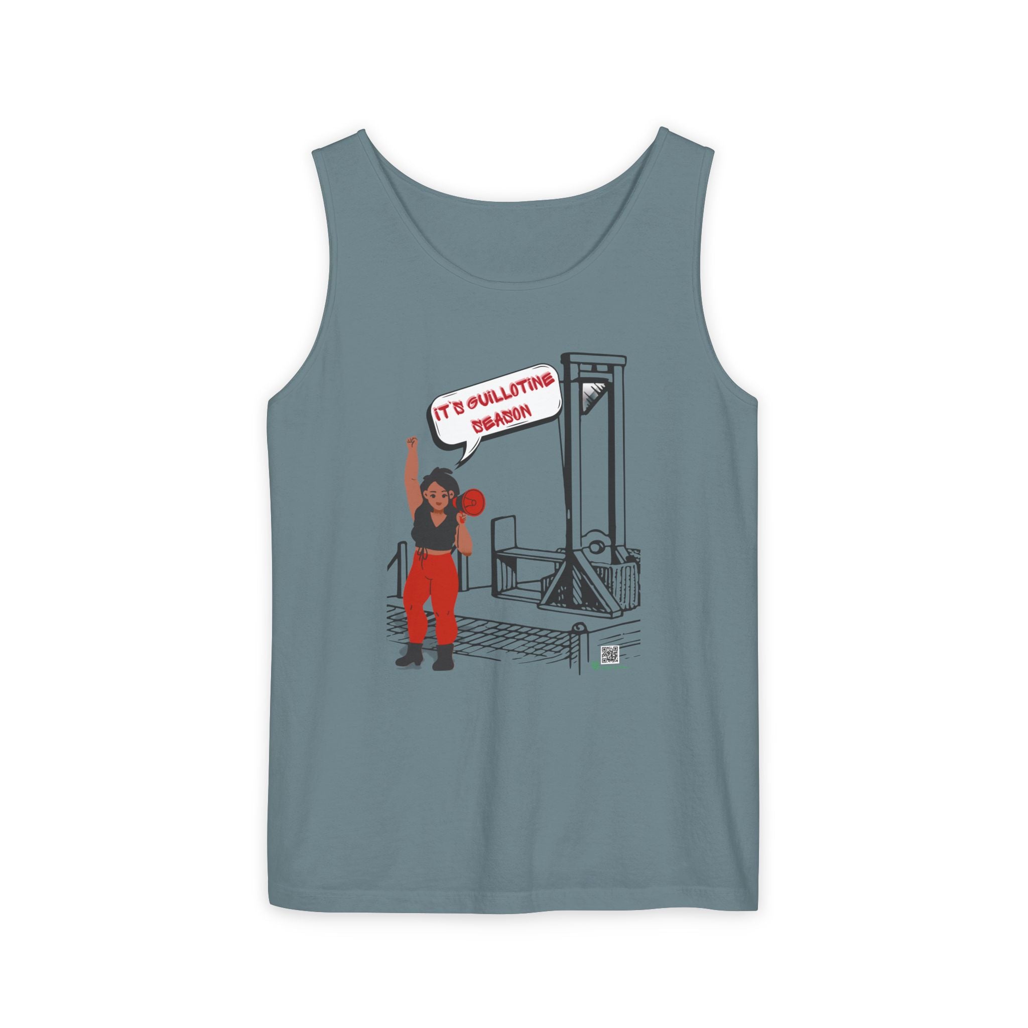 Guillotine Season Tank Top – Anti-Fascist Protest Apparel