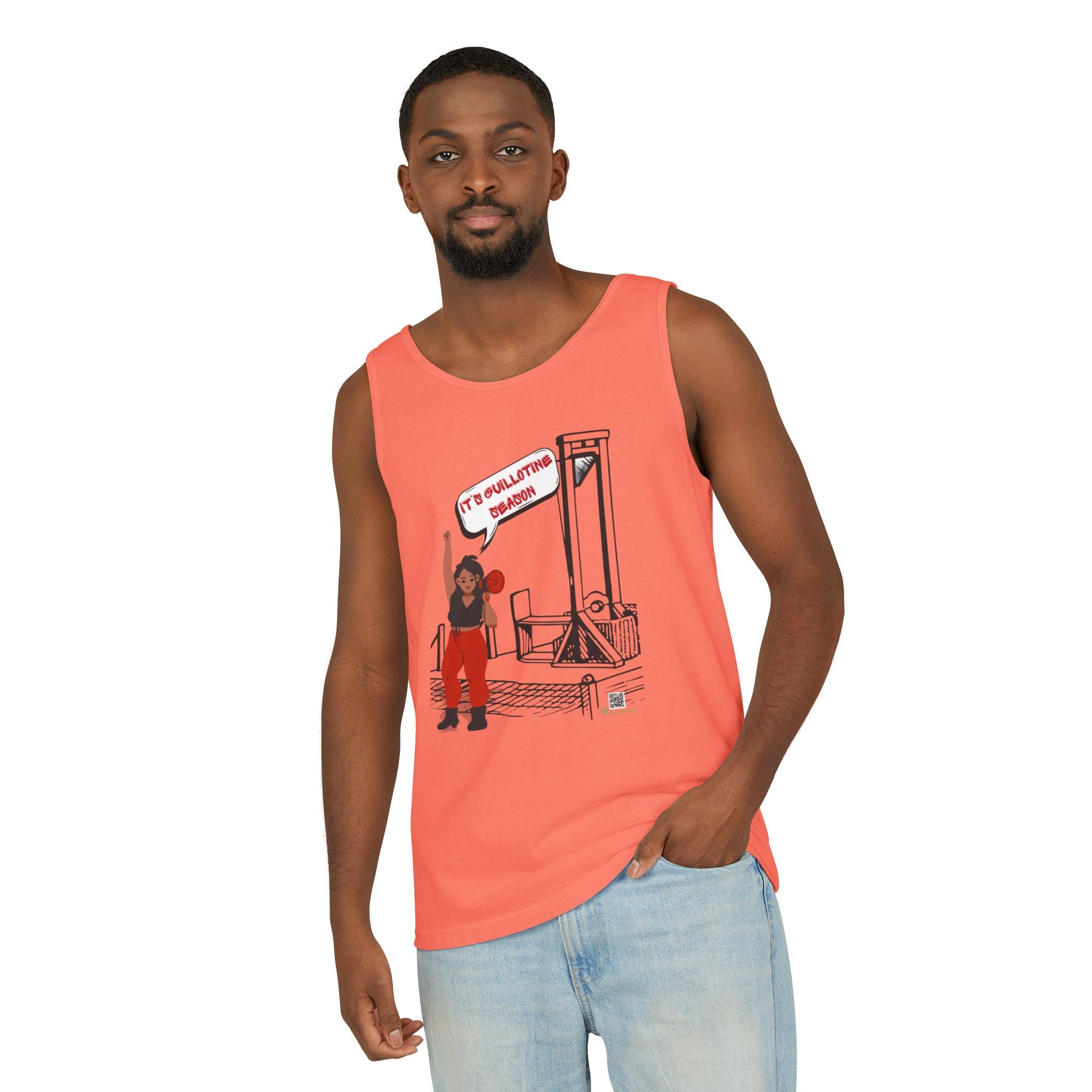 Guillotine Season Tank Top – Anti-Fascist Protest Apparel
