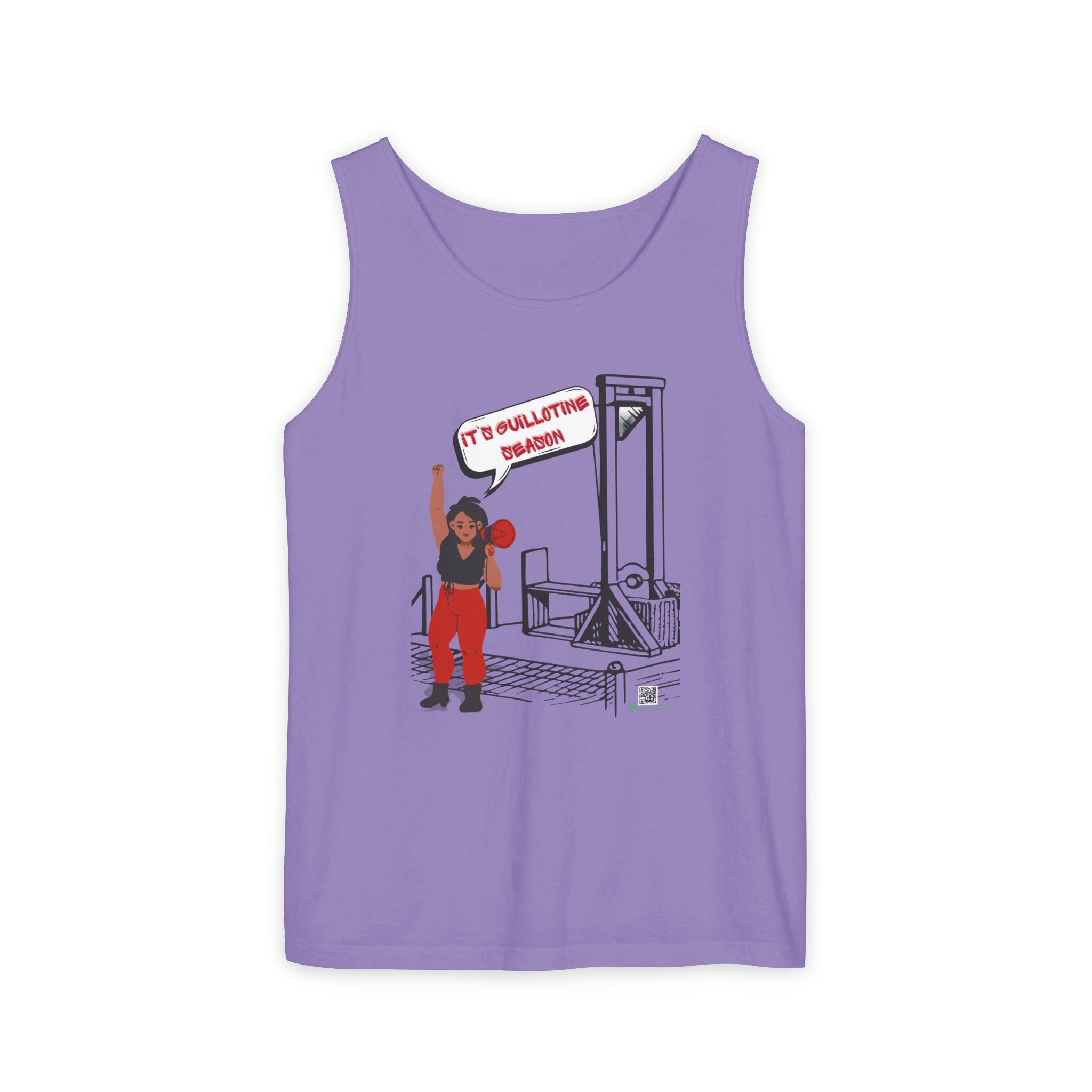 Guillotine Season Tank Top – Anti-Fascist Protest Apparel