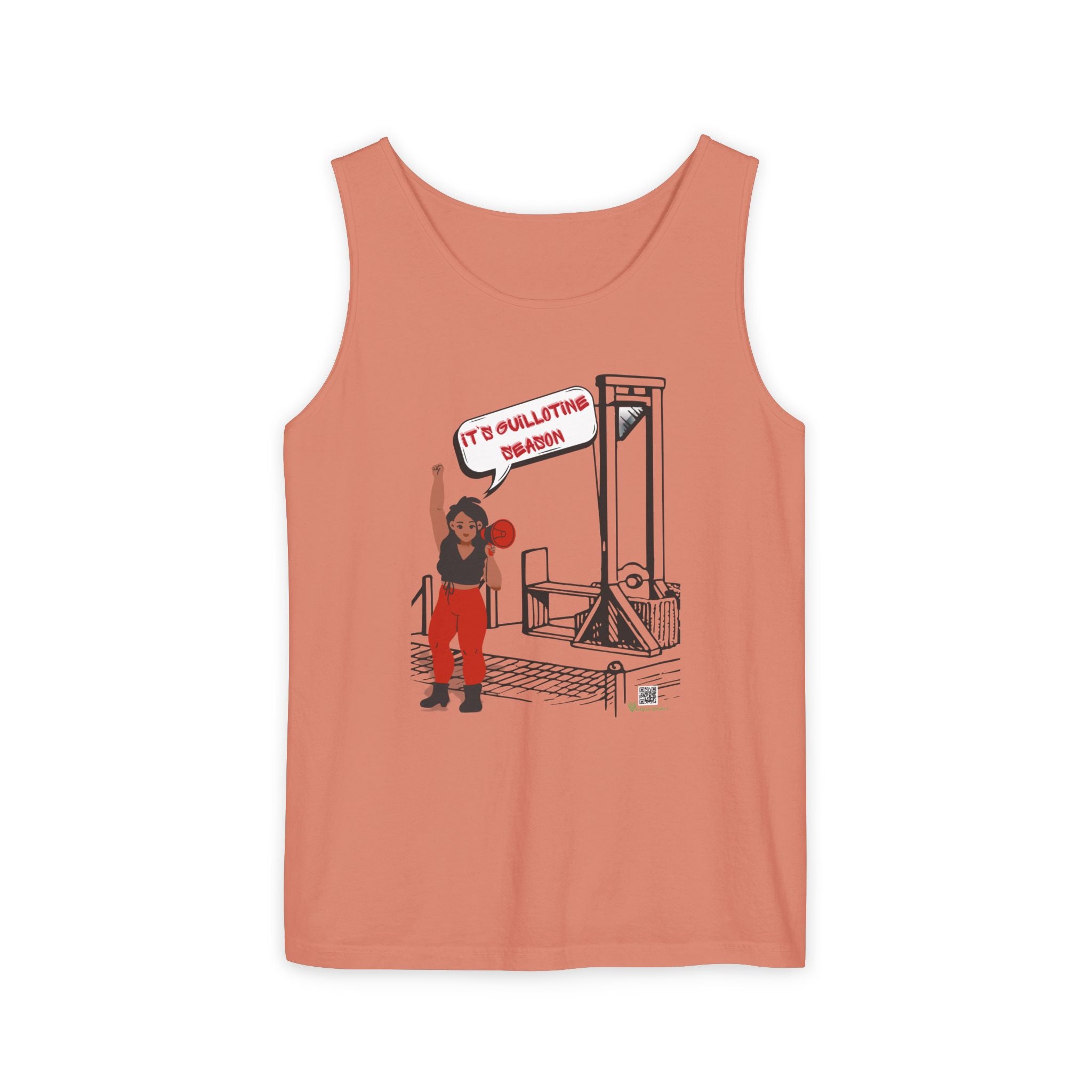 Guillotine Season Tank Top – Anti-Fascist Protest Apparel
