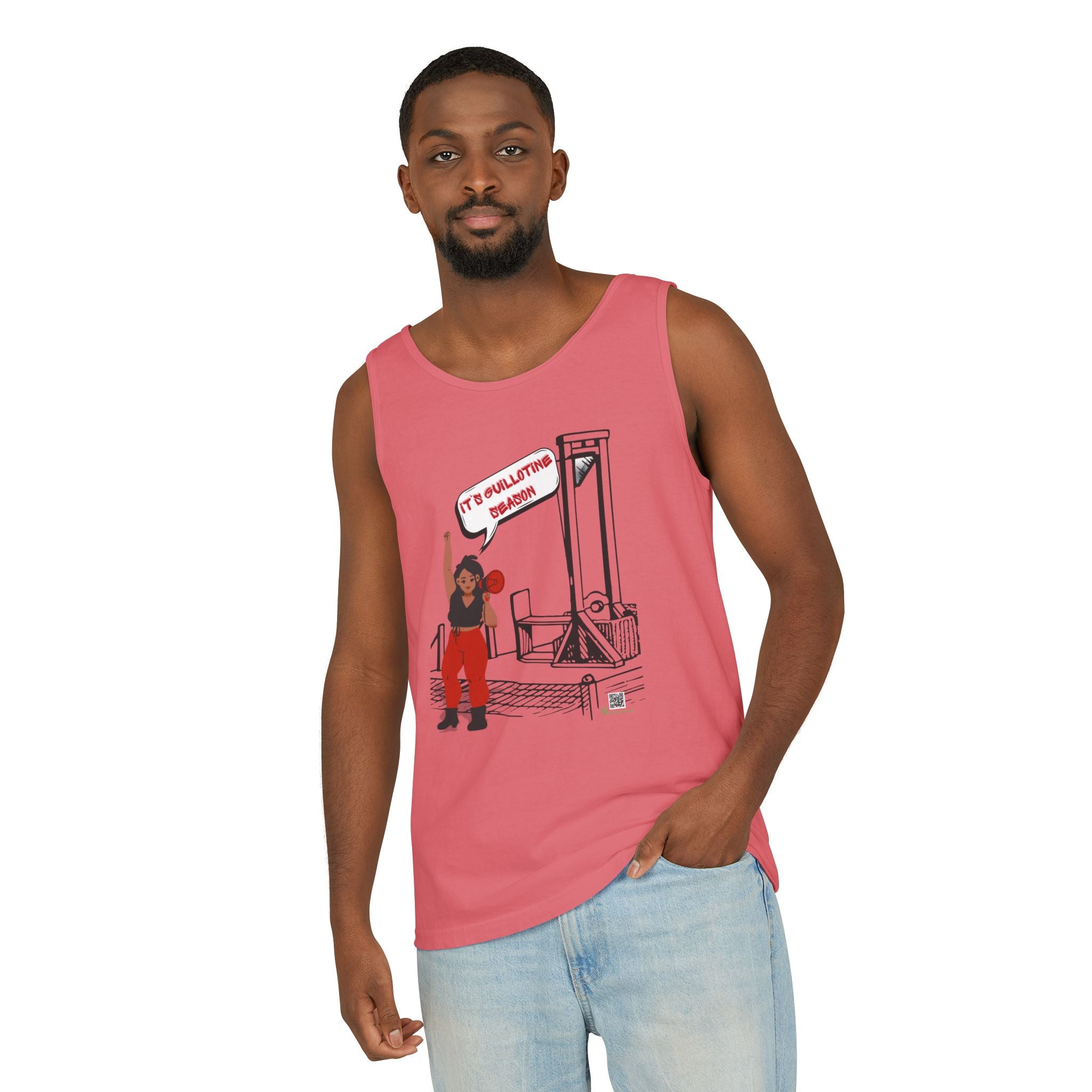 Guillotine Season Tank Top – Anti-Fascist Protest Apparel
