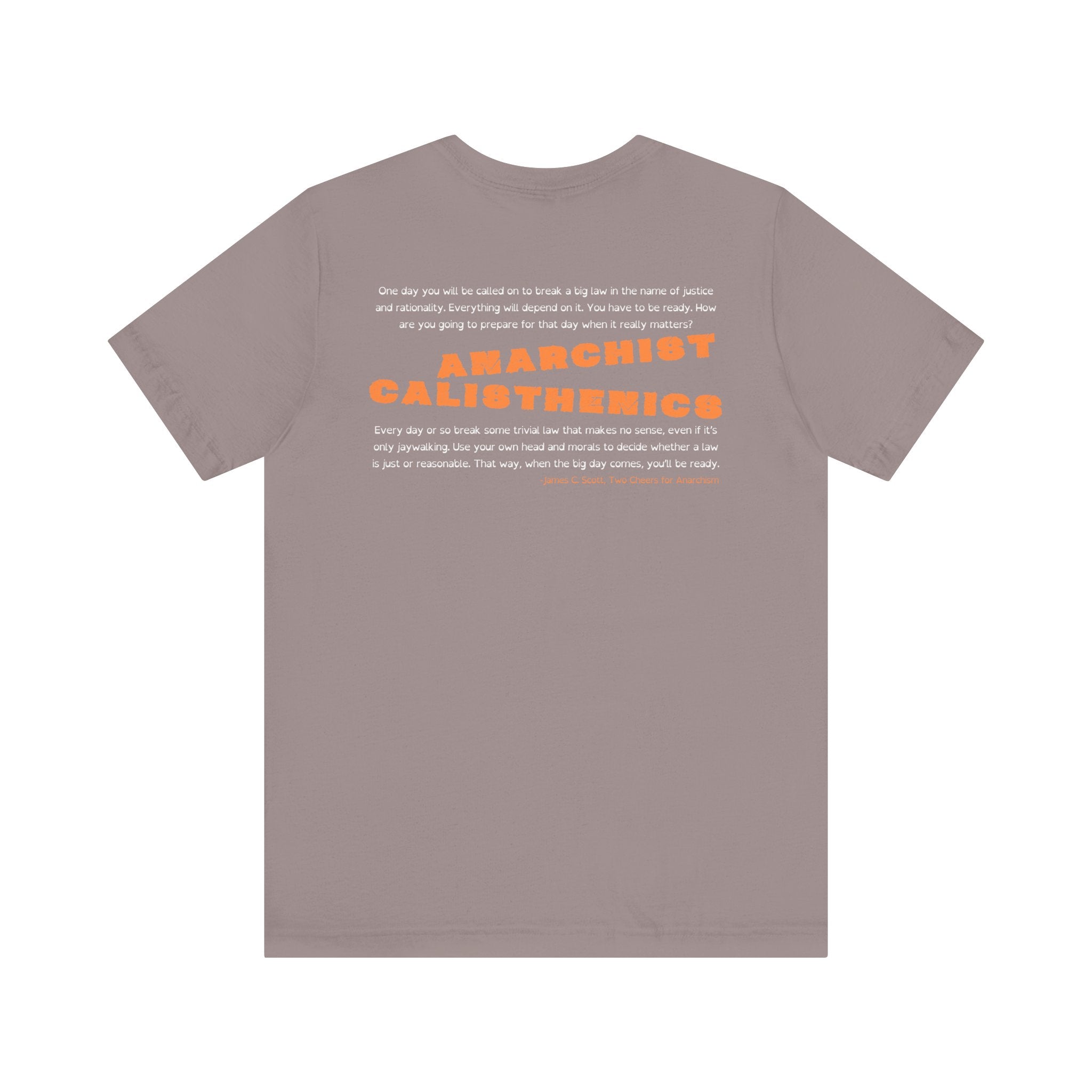 Anarchist Calisthenics- Jersey Short Sleeve Tee