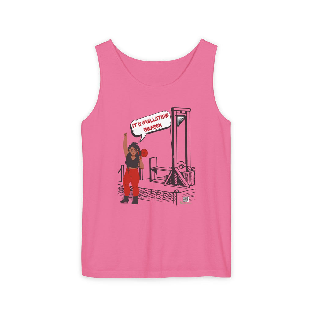 Guillotine Season Tank Top – Anti-Fascist Protest Apparel