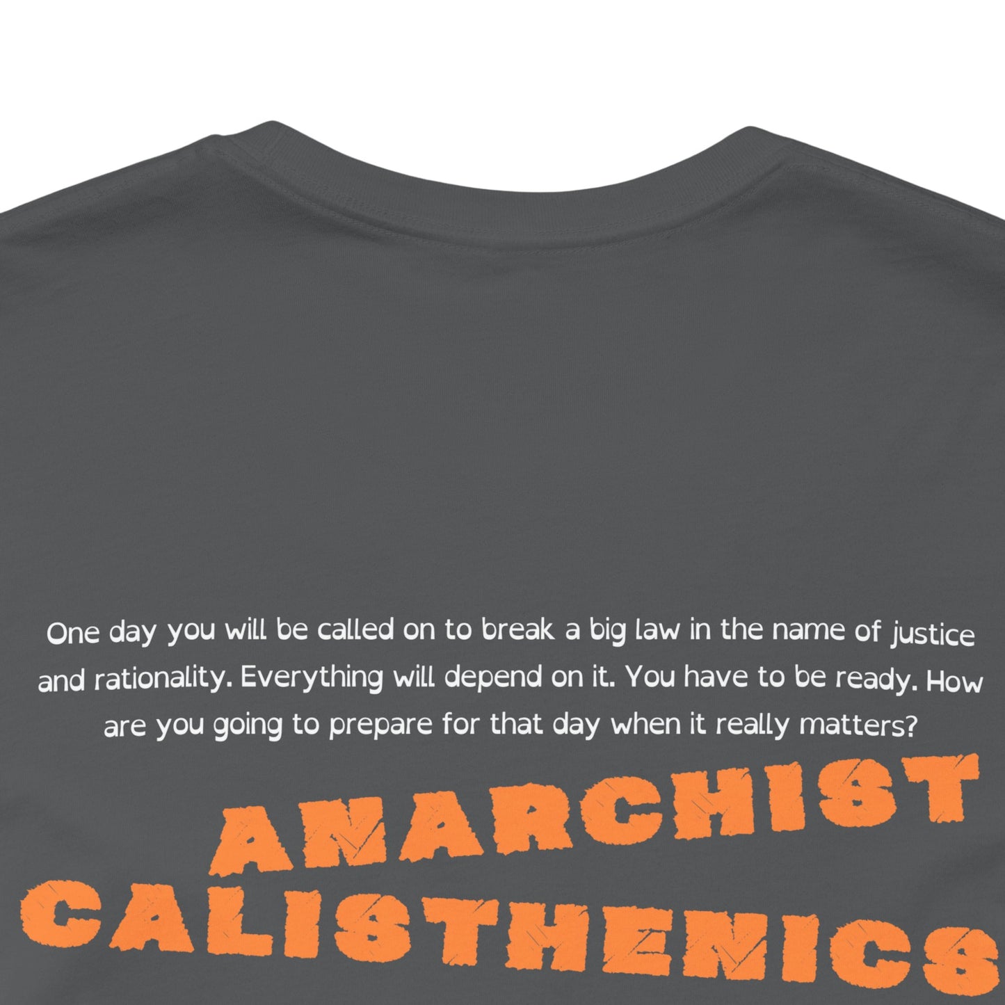 Anarchist Calisthenics- Jersey Short Sleeve Tee