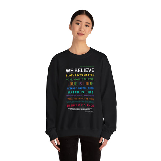 We Believe Heavy Blend™ Crew Sweatshirt