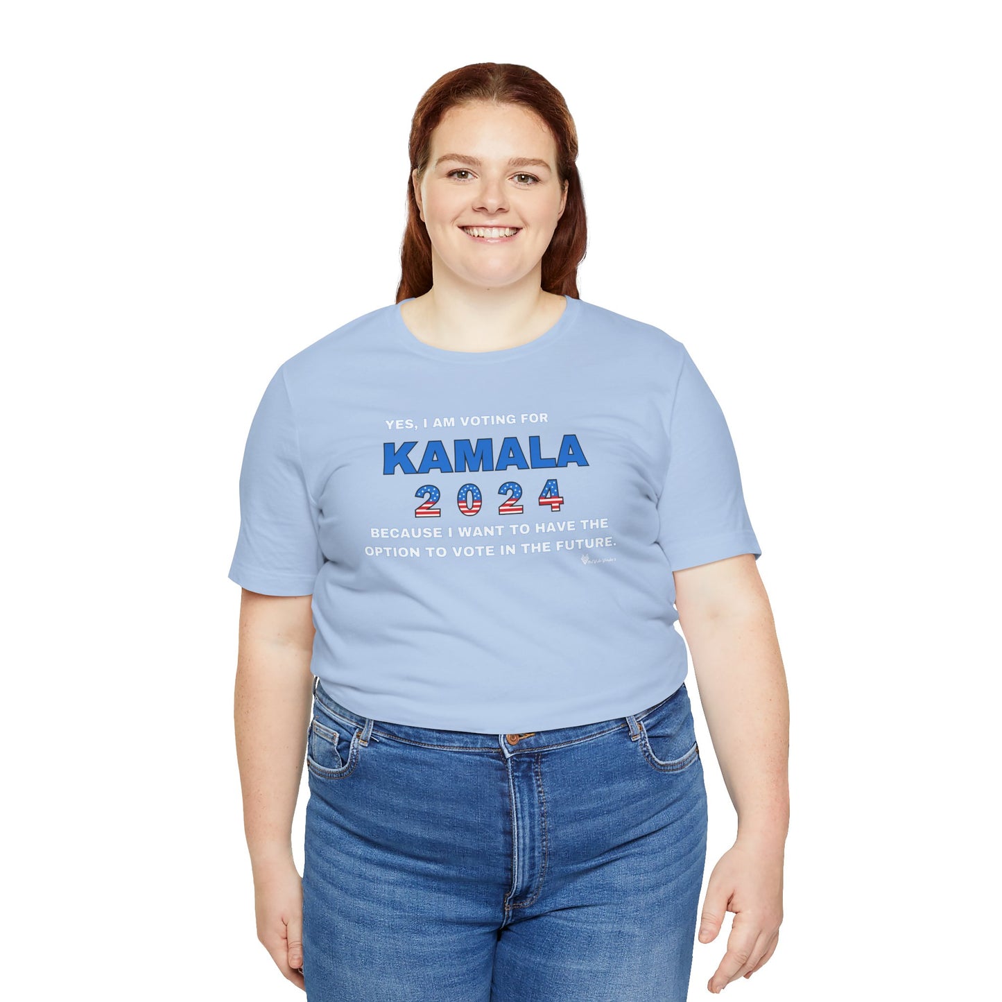 Yes, I am Voting For Kamala Jersey Tee