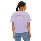 Boxy Cropped Tee- I Hope You Get What You Voted For