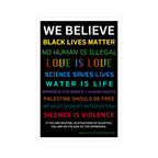 We Believe Vinyl Decal