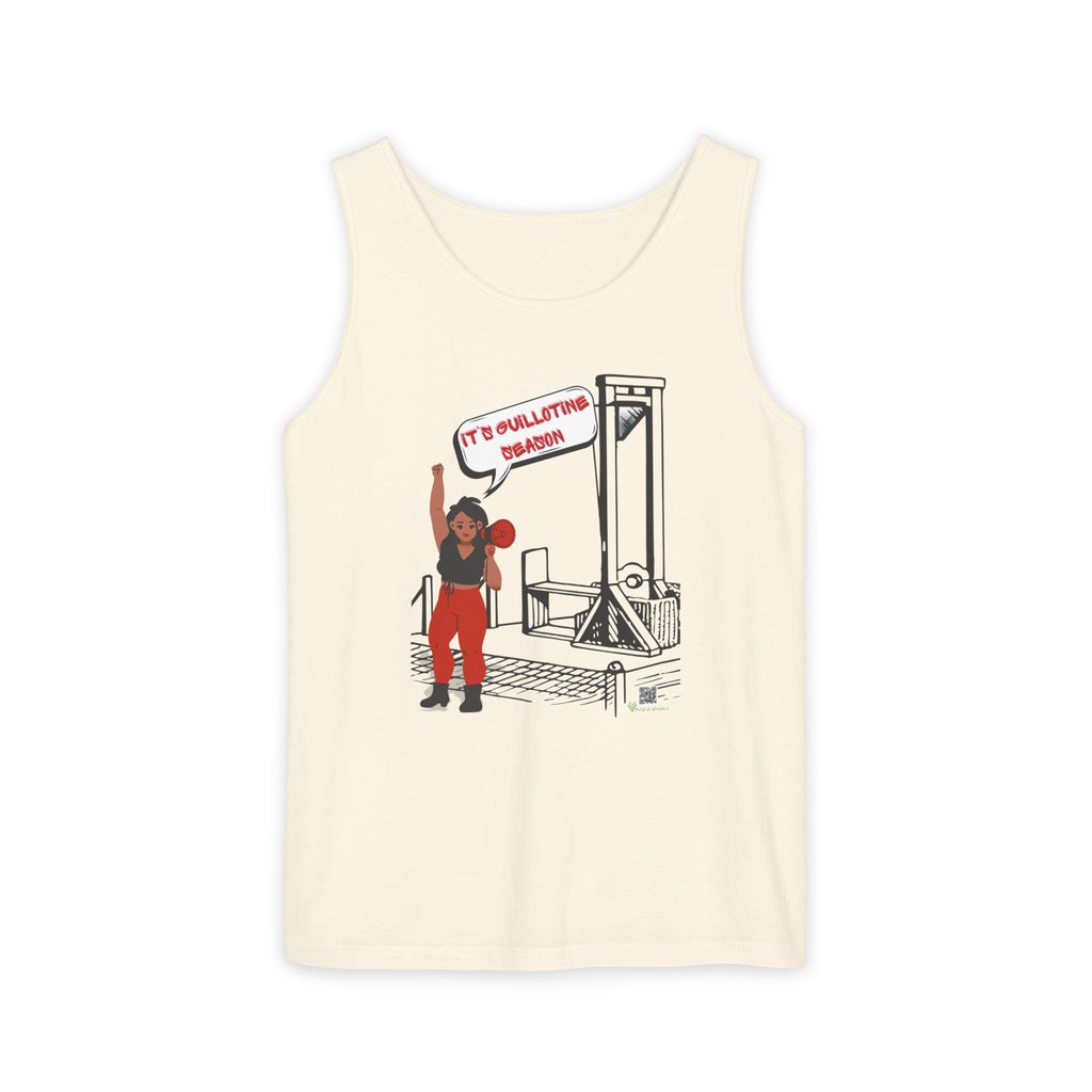 Guillotine Season Tank Top – Anti-Fascist Protest Apparel