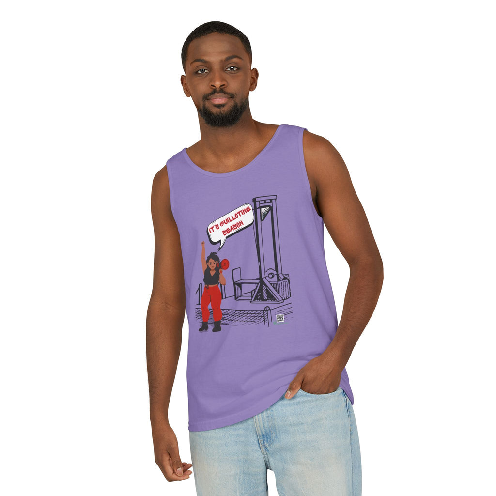 Guillotine Season Tank Top – Anti-Fascist Protest Apparel