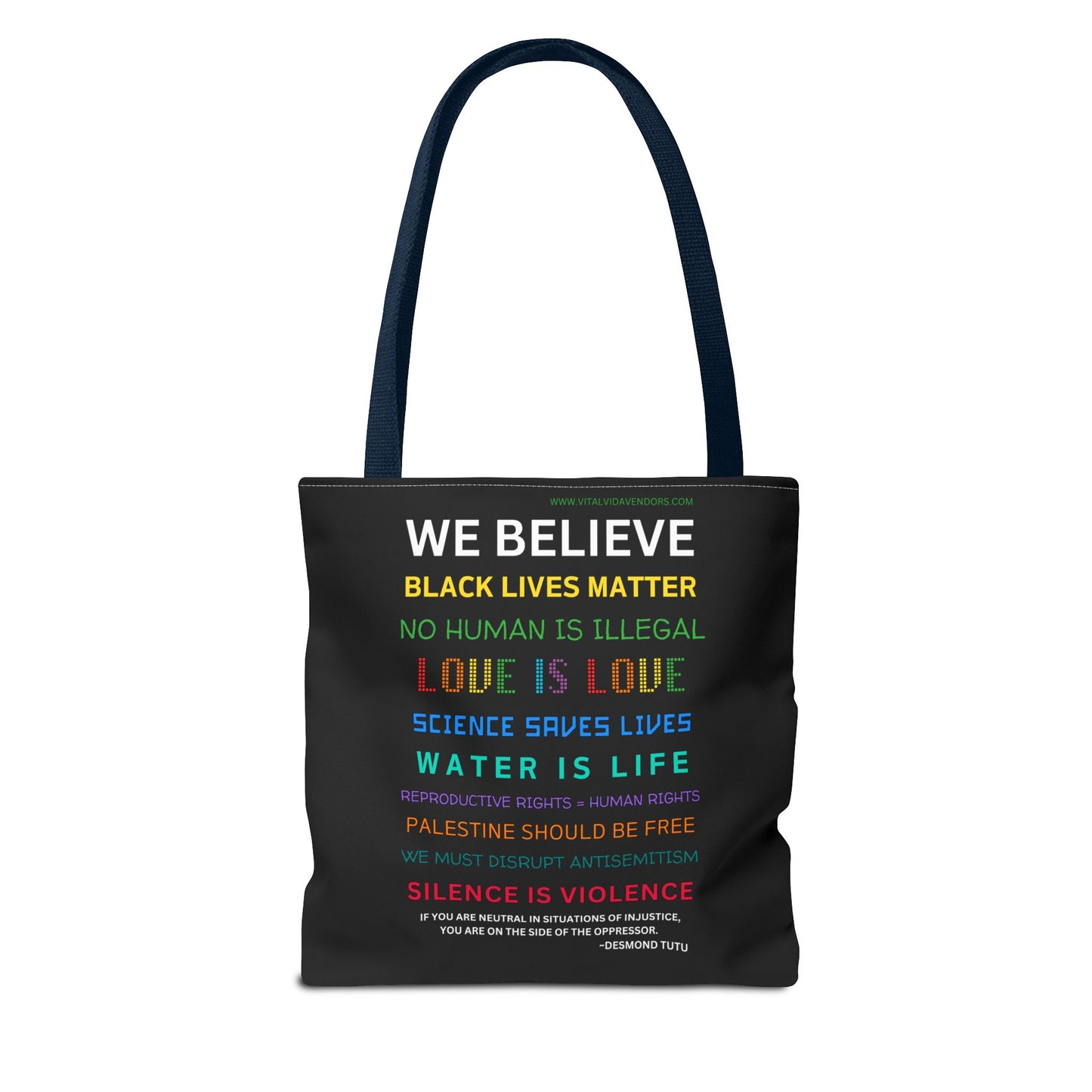 We Believe Tote- 3 sizes