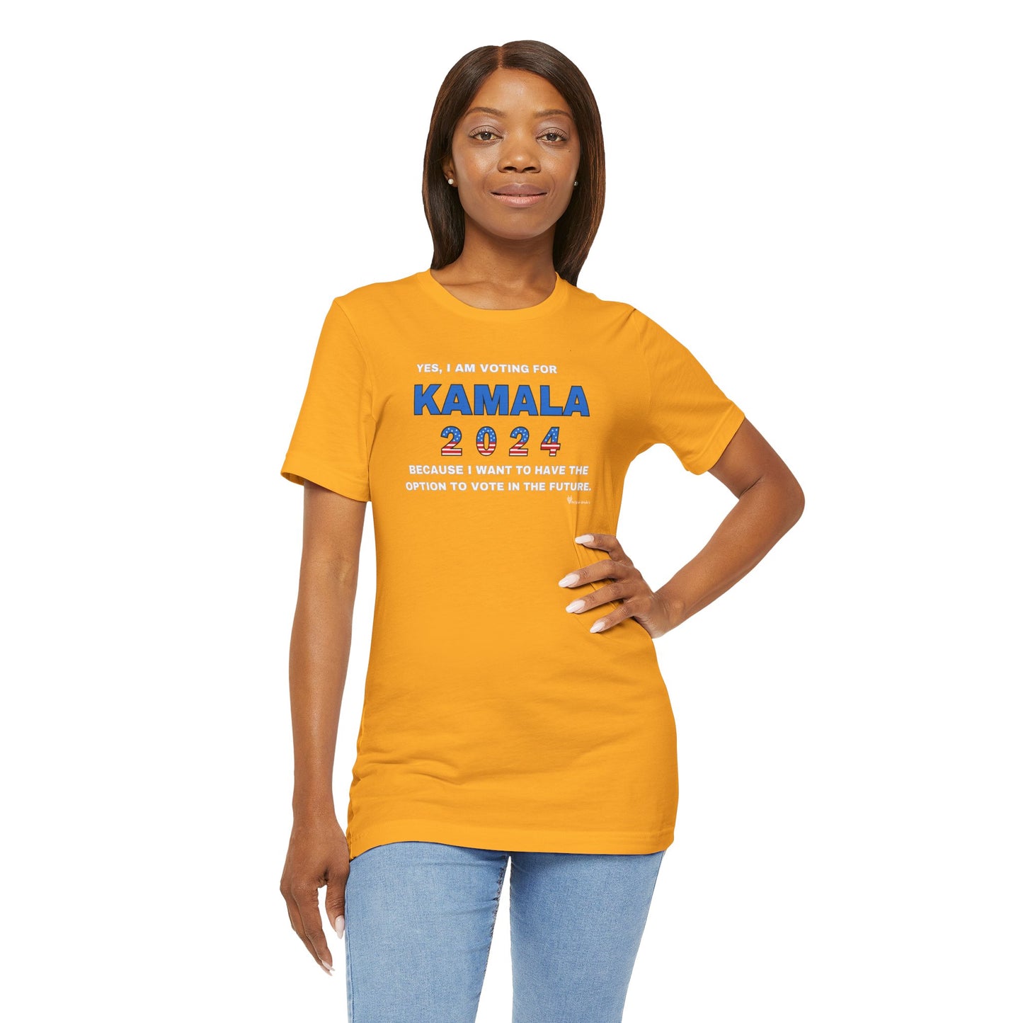 Yes, I am Voting For Kamala Jersey Tee