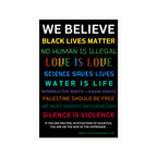 We Believe Vinyl Decal
