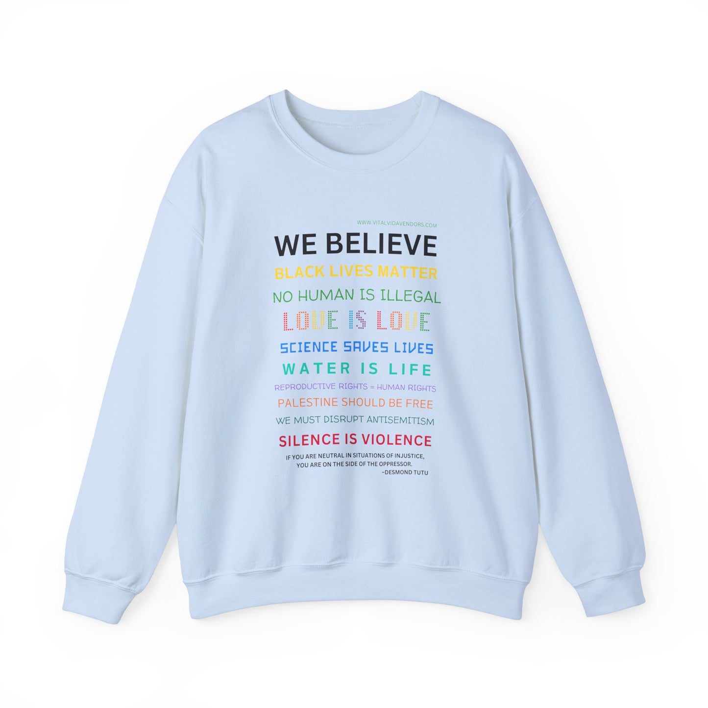 We Believe Heavy Blend™ Crew Sweatshirt