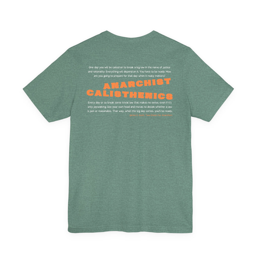 Anarchist Calisthenics- Jersey Short Sleeve Tee