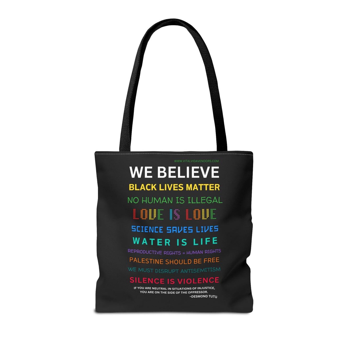 We Believe Tote- 3 sizes