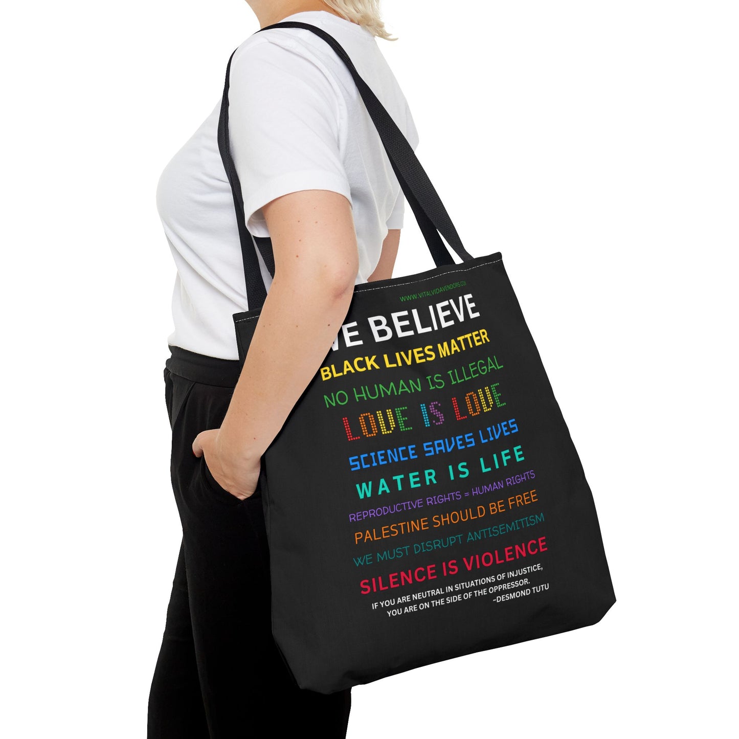 We Believe Tote- 3 sizes