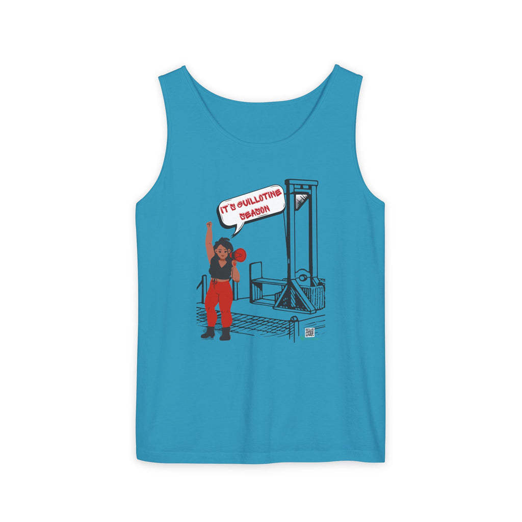 Guillotine Season Tank Top – Anti-Fascist Protest Apparel