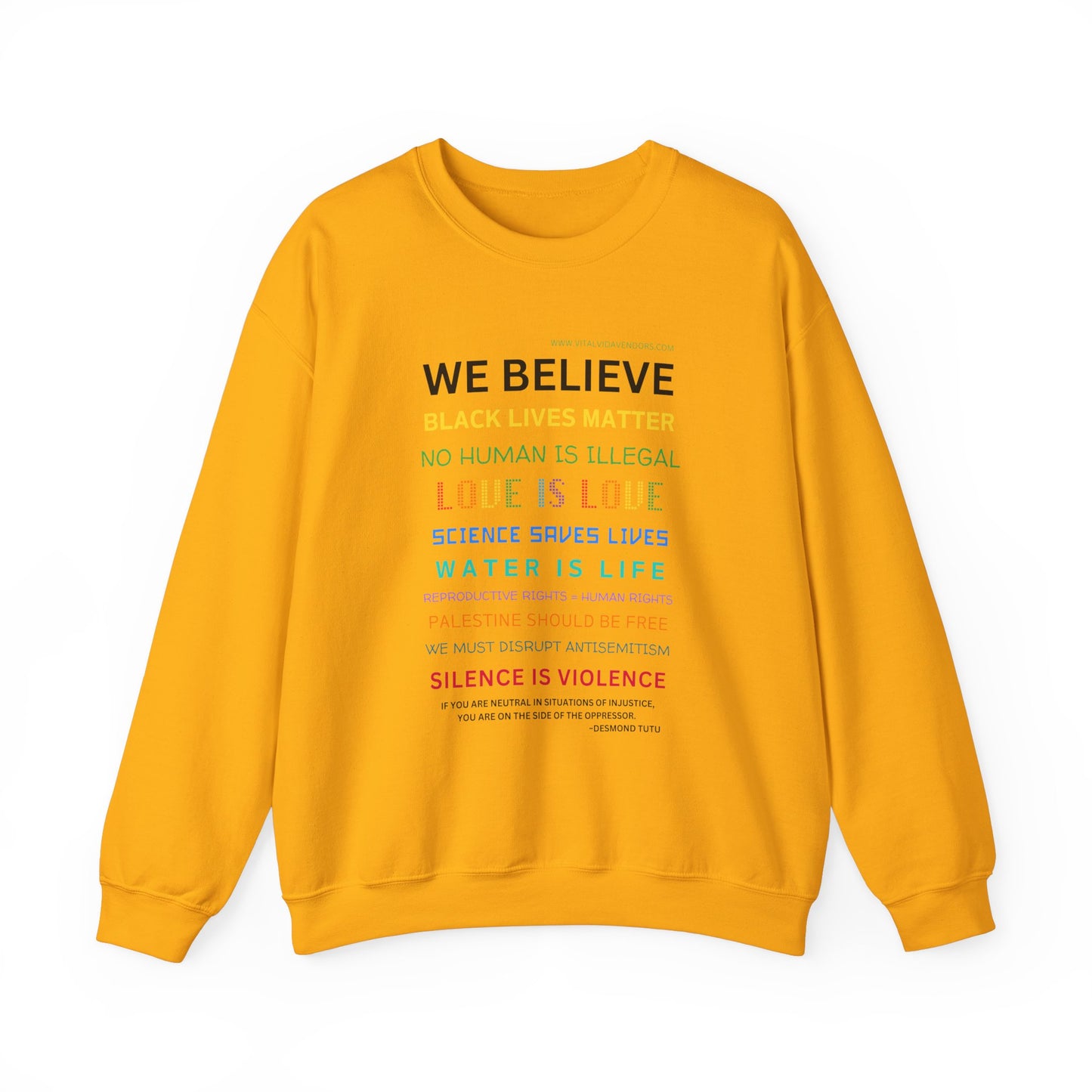 We Believe Heavy Blend™ Crew Sweatshirt