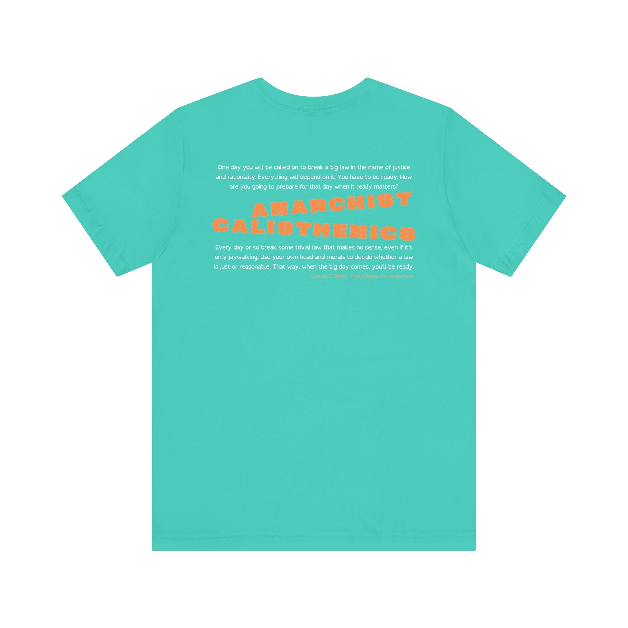 Anarchist Calisthenics- Jersey Short Sleeve Tee