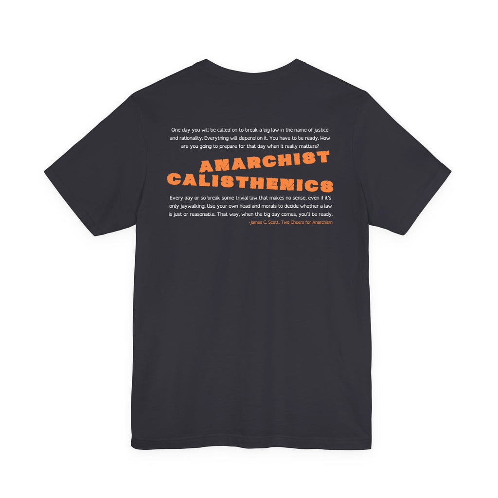 Anarchist Calisthenics- Jersey Short Sleeve Tee