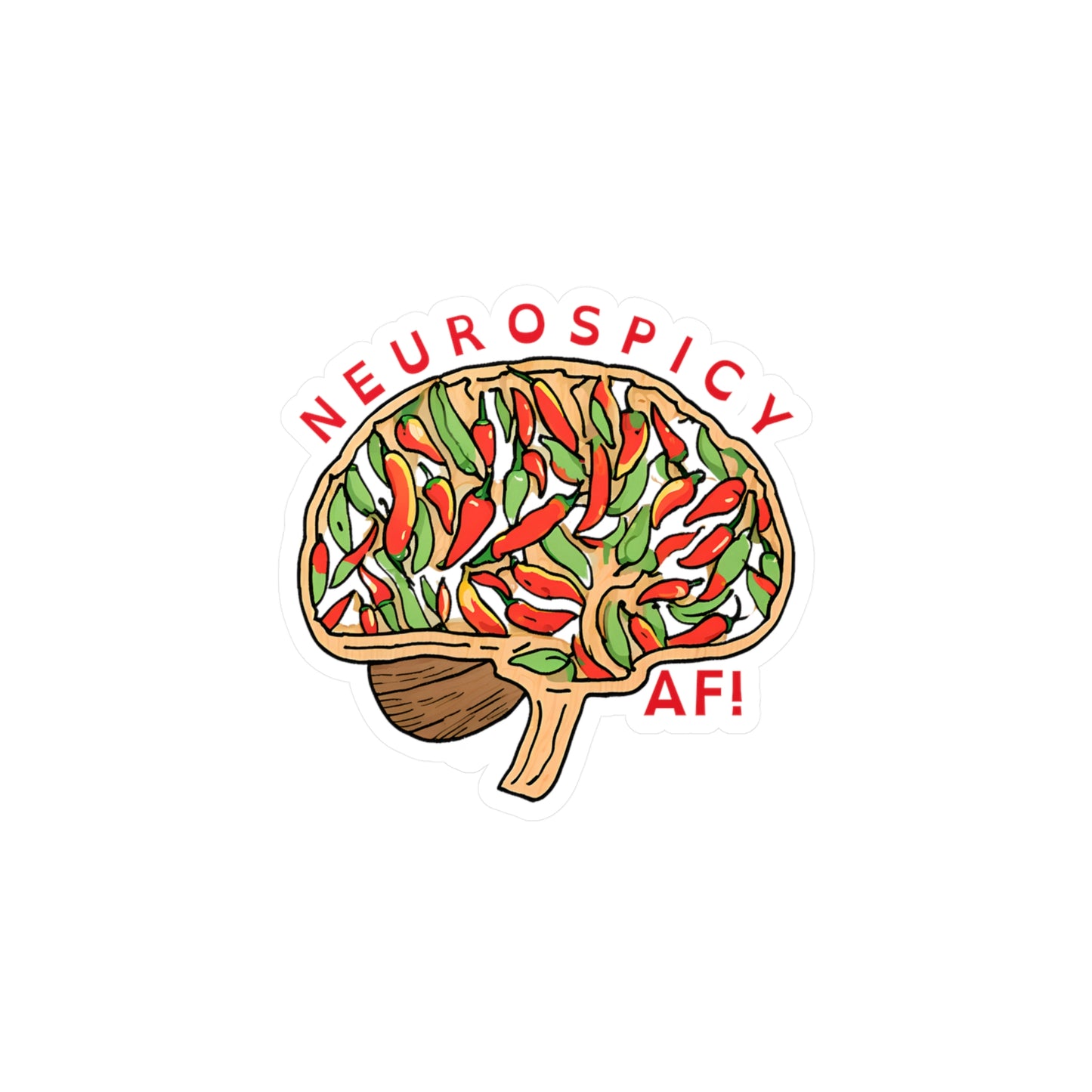 Neurospicy- Vinyl Decal