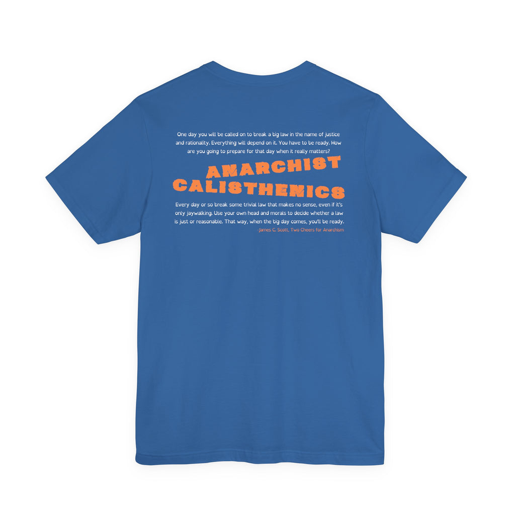 Anarchist Calisthenics- Jersey Short Sleeve Tee