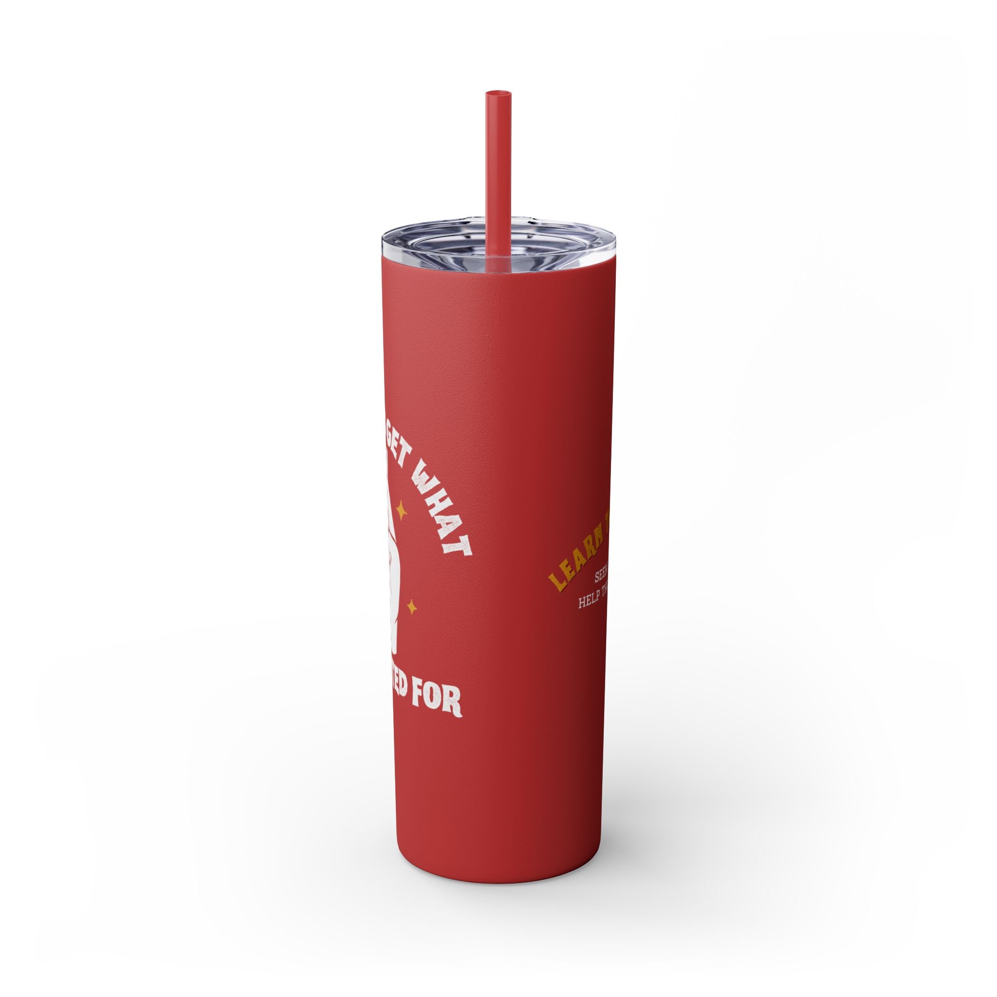 Get What You Voted For Skinny Tumbler – Consequences Brewing Daily