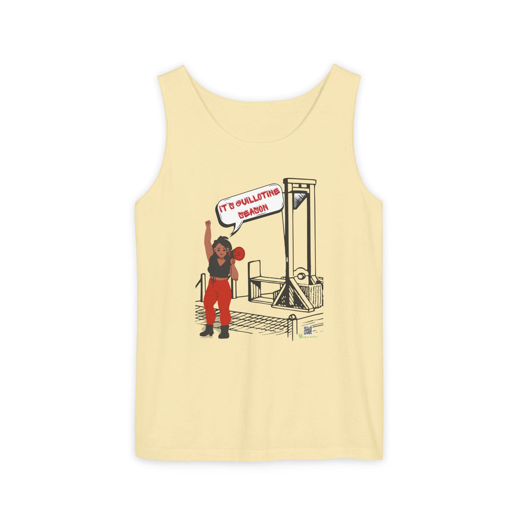 Guillotine Season Tank Top – Anti-Fascist Protest Apparel