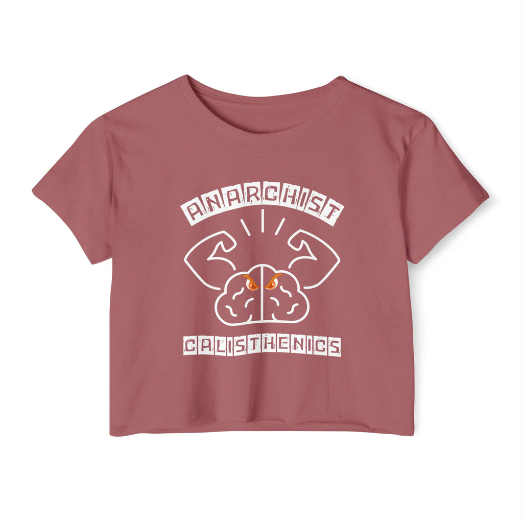 Anarchist Calisthenics Crop Tee