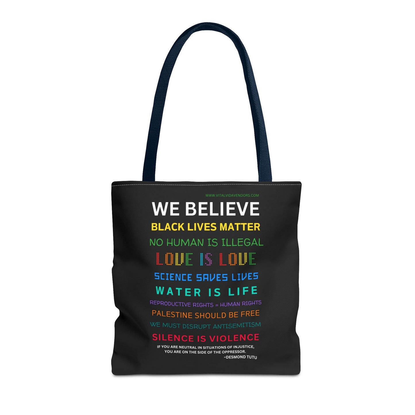 We Believe Tote- 3 sizes