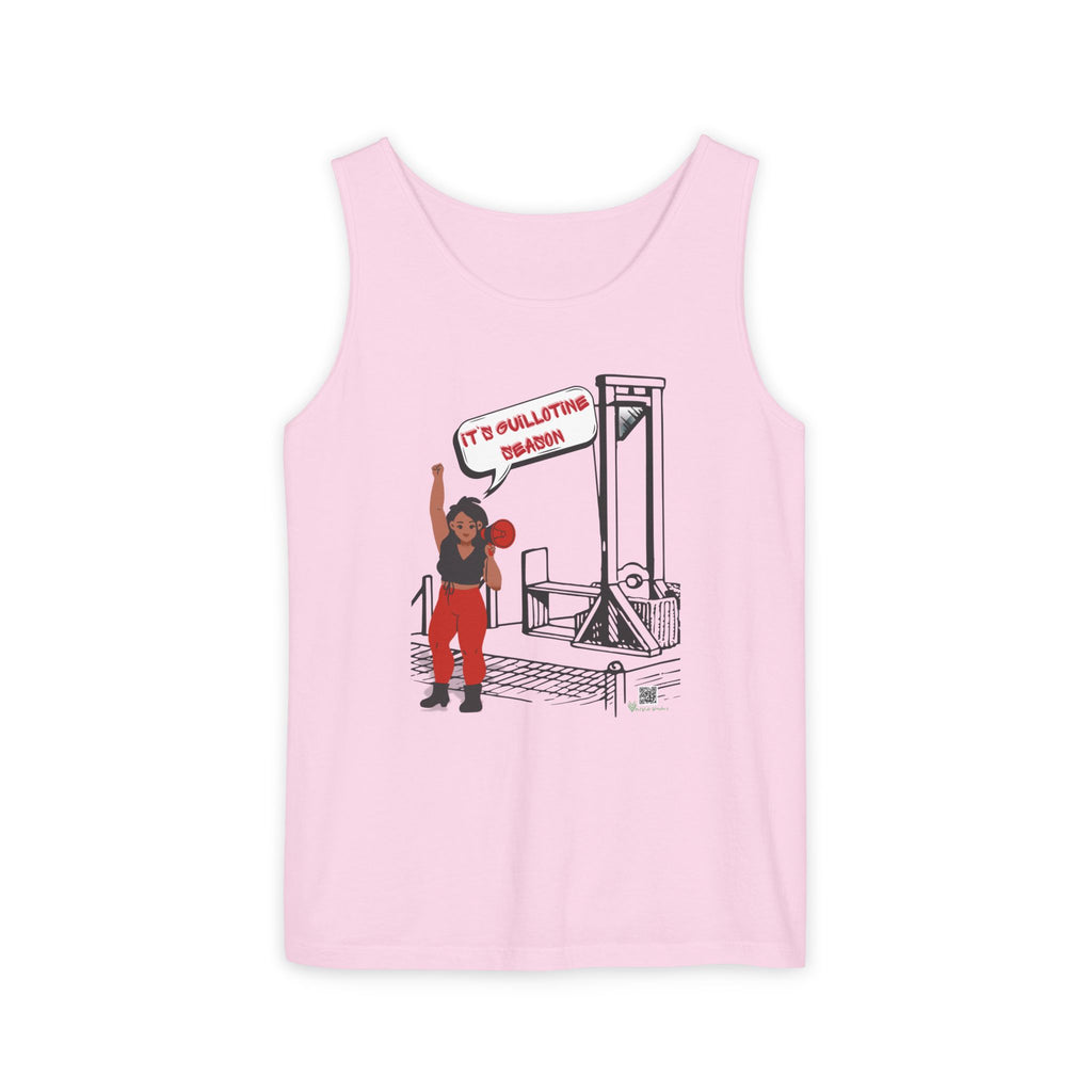 Guillotine Season Tank Top – Anti-Fascist Protest Apparel