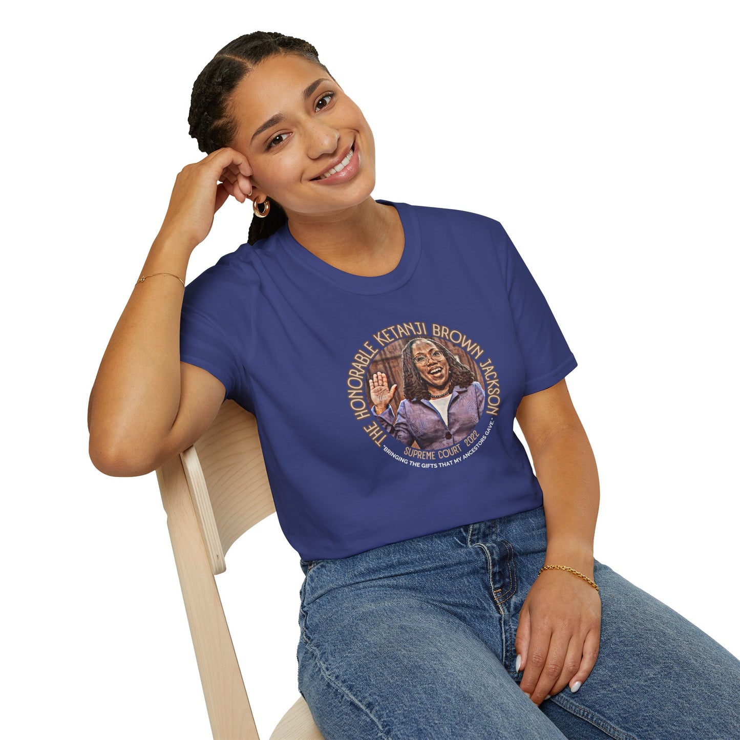 Honorable Ketanji Brown Jackson Jersey Tee- Supporting Healing Justice SB