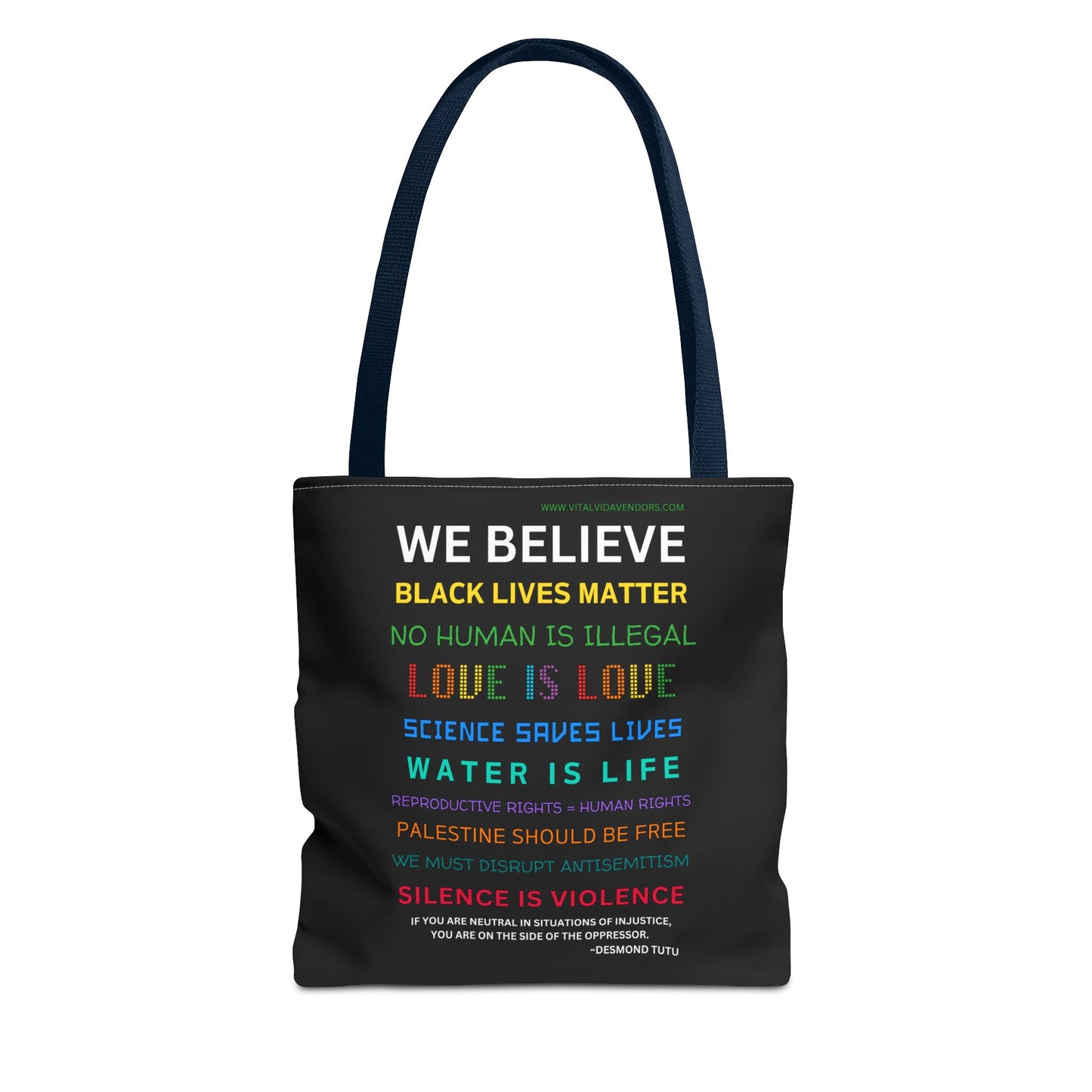 We Believe Tote- 3 sizes