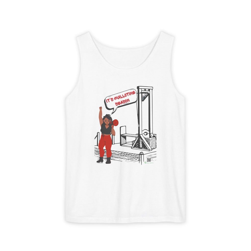 Guillotine Season Tank Top – Anti-Fascist Protest Apparel