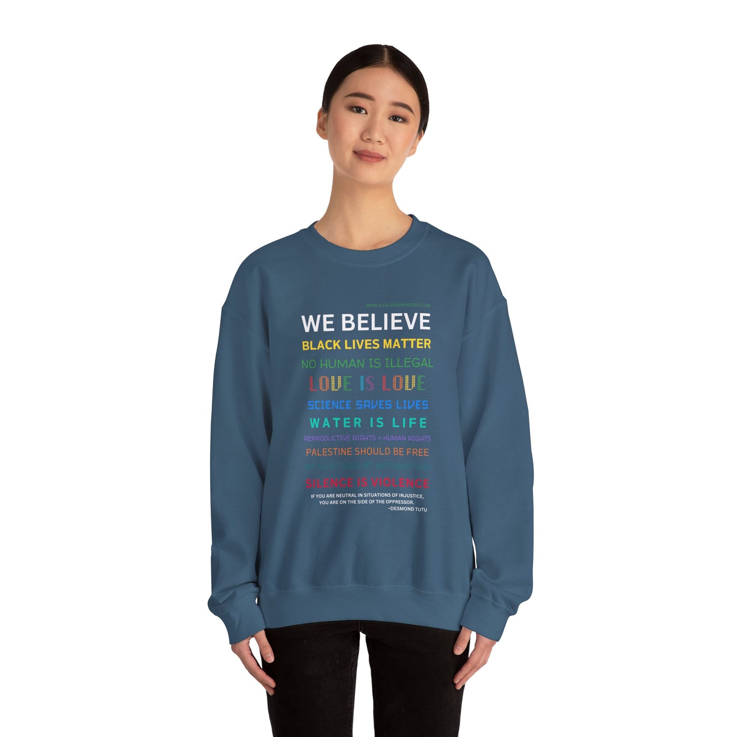 We Believe Heavy Blend™ Crew Sweatshirt