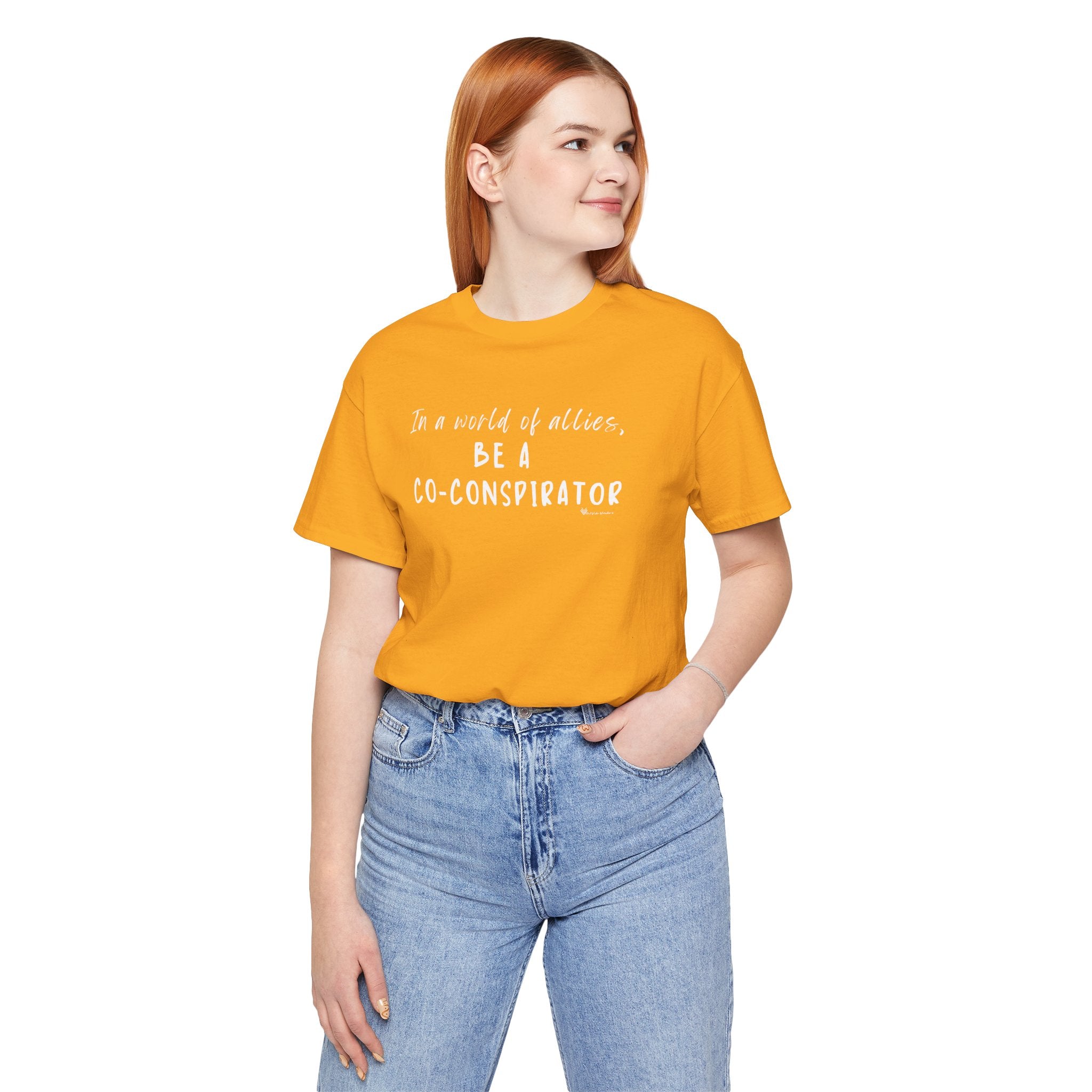In a World of Allies, Be a Co-Conspirator- Jersey Tee