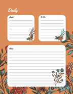 4-Month ADHD Planner & Organizer