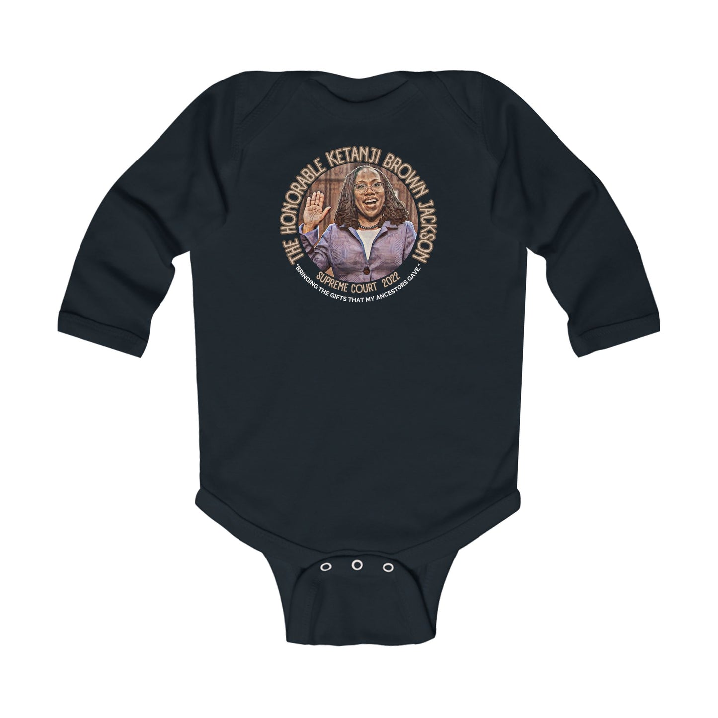 You Are The Future- Honorable Ketanji Brown Jackson- Jersey Baby Onesie- Supporting Healing Justice SB