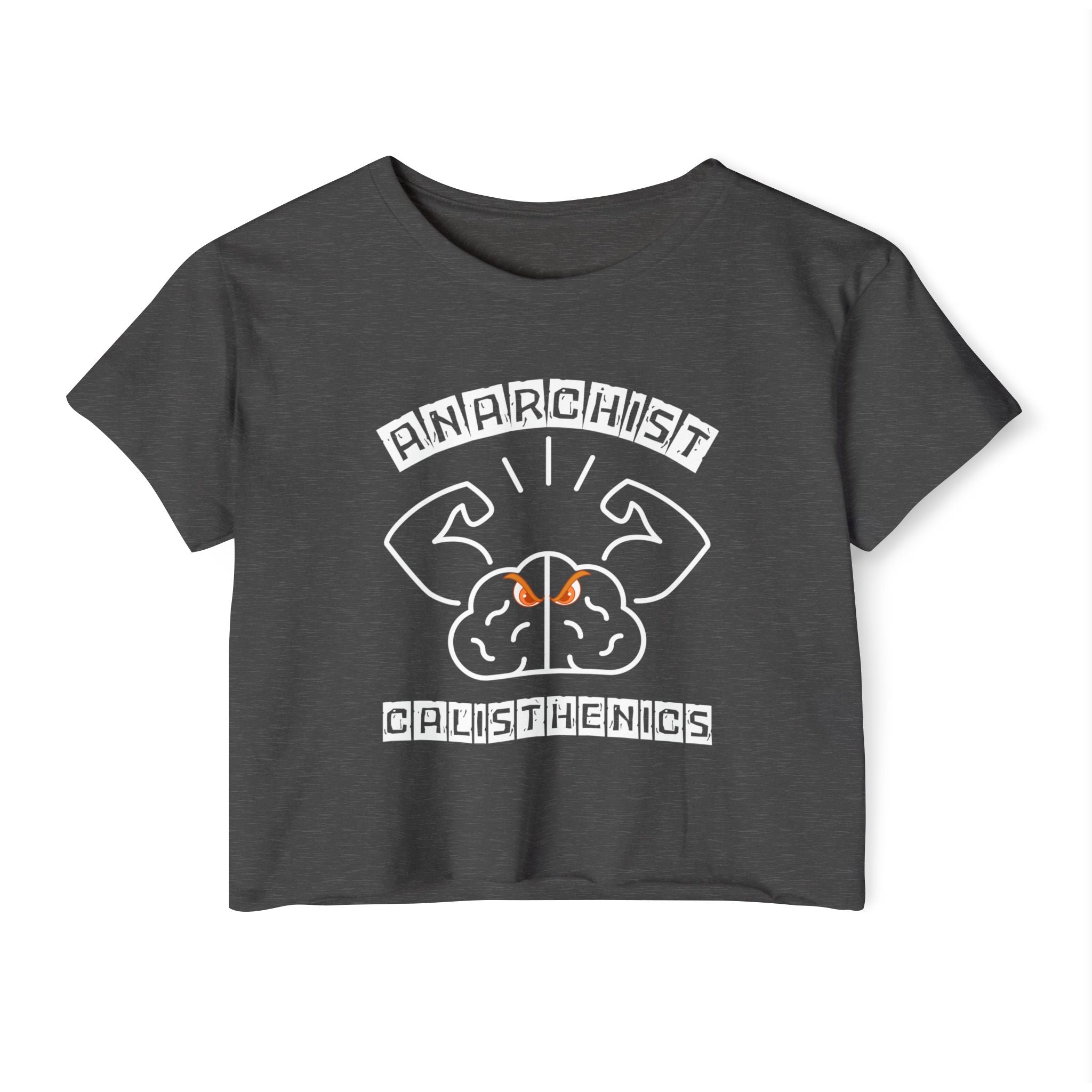 Anarchist Calisthenics Crop Tee