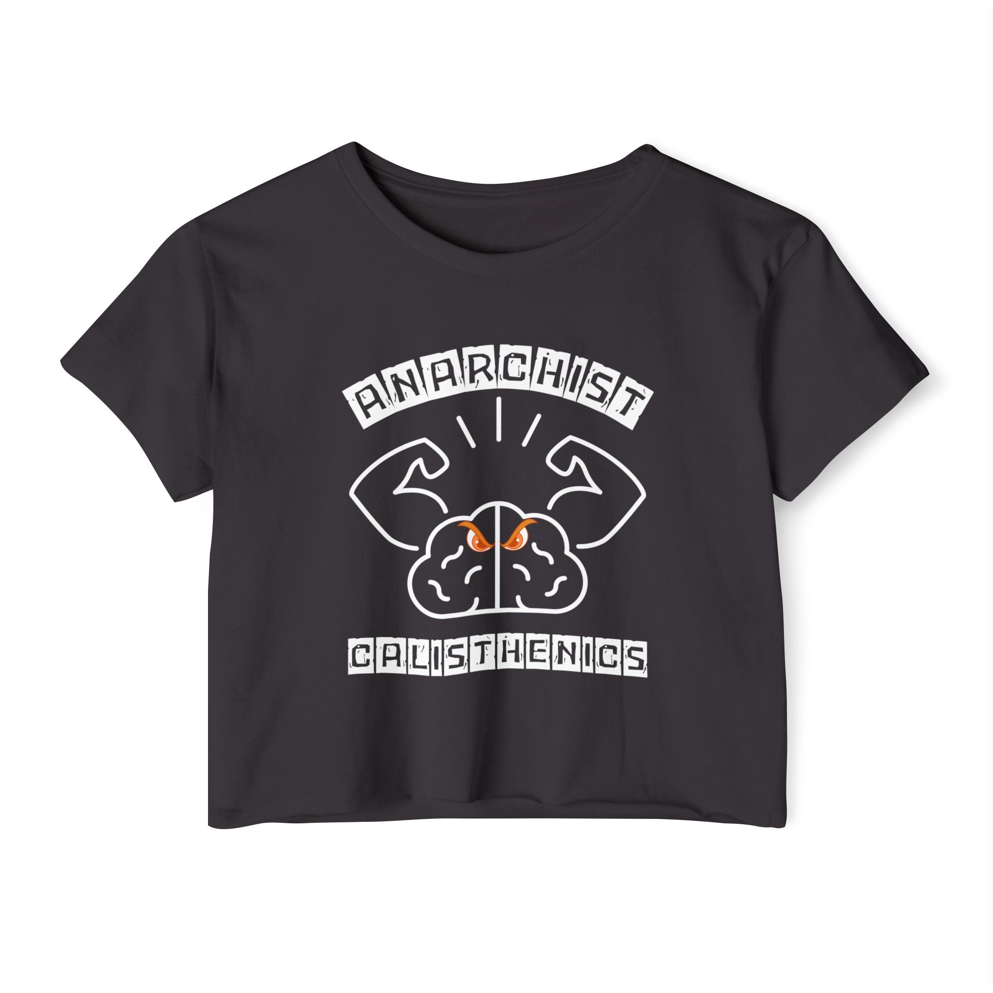 Anarchist Calisthenics Crop Tee