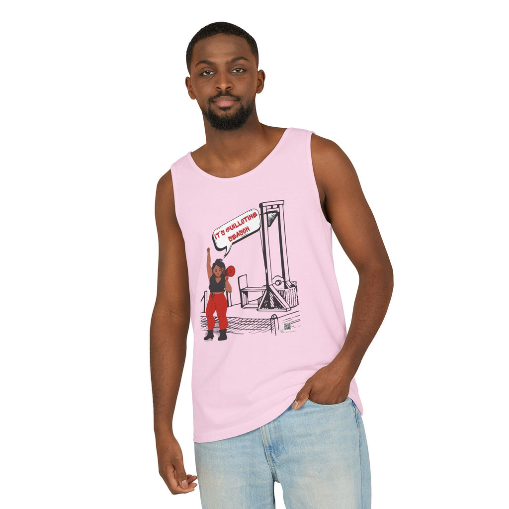 Guillotine Season Tank Top – Anti-Fascist Protest Apparel